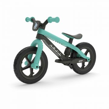 Bicicleta de echilibru, Chillafish, BMXie 2, Cu suport pentru picioare si frana integrate, Cu sa reglabila, Greutatate 3.8 Kg, 12 inch, Pentru 2 - 5 ani, Mint