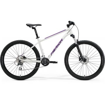 Bicicleta de munte pentru barbati Merida Big.Seven 20-3X Alb/Mov Lila 2022