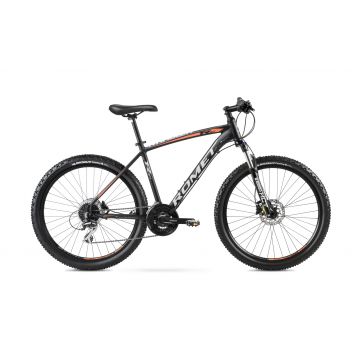 Bicicleta de Munte pentru barbati Romet Rambler R6.4 Negru/Portocaliu 2022