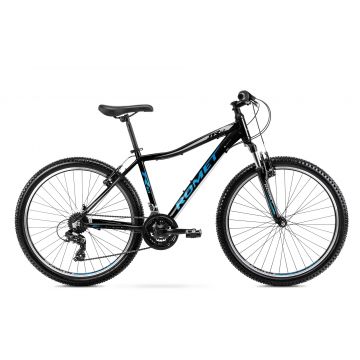Bicicleta de Munte pentru copii Romet Rambler R6.0 JR Negru/Albastru/Argintiu 2023