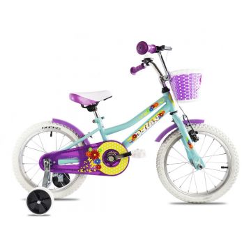 Bicicleta DHS, 16 inch, Turcoaz