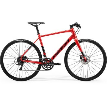 Bicicleta Fitness Unisex Merida Speeder 200 Rosu/Negru 22/23