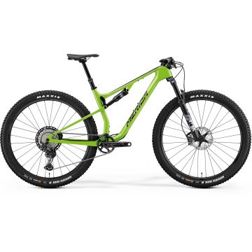 Bicicleta MTB Full Suspension Unisex Merida Ninety-Six 7000 Verde/Negru 22/23
