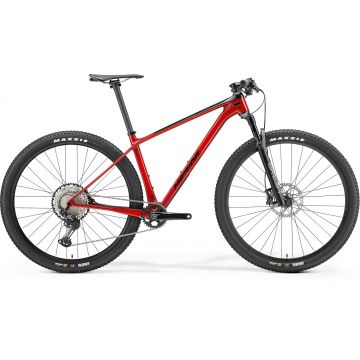 Bicicleta MTB Unisex Merida Big.Nine XT Negru/Rosu 22/23