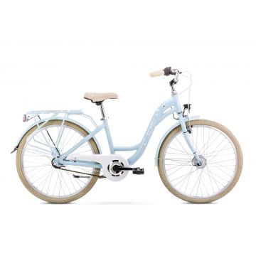Bicicleta pentru copii Romet Panda 2 Albastru deschis/Alb 2022