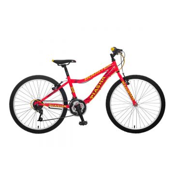 Bicicleta Polar Booster Plasma, 24 inch, Roz