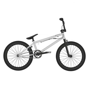 Bicicleta BMX Fishbone P2000 - 20 inch, Gri Deschis