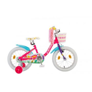 Bicicleta Copii Polar 2023 Summer - 16 Inch, Roz-Albastru, frana Torpedo