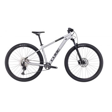 BICICLETA CUBE ATTENTION SLX Silvergrey Lime 2023 cadru XXL (24) - roti 29