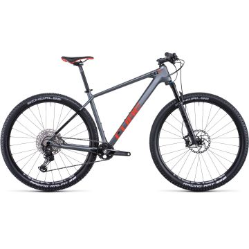 BICICLETA CUBE REACTION C:62 RACE Flashgrey Red 2022 cadru 19 (L) - roti 29