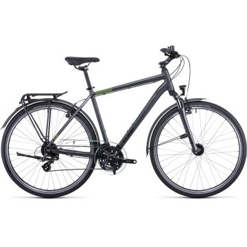 BICICLETA CUBE TOURING IRIDIUM GREEN Grey Green 2022 54 cm / M