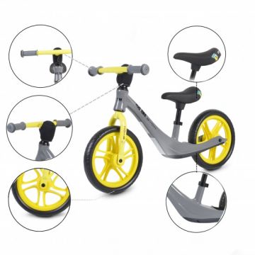 Bicicleta de echilibru Byox Go On grey