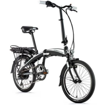 Bicicleta electrica -bike Folding Leader Fox Tifton 20   gri mat-alb