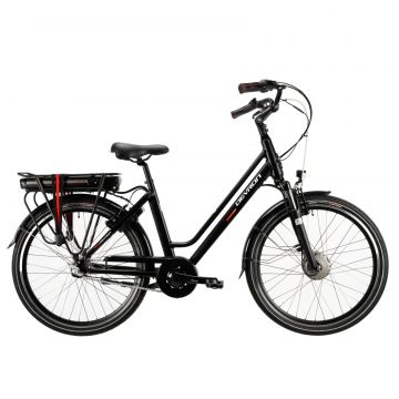 Bicicleta Electrica Devron 28122 - 28 Inch, M, Negru Mat