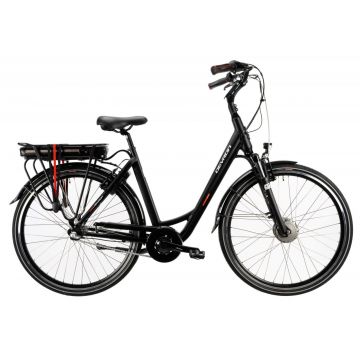 Bicicleta Electrica Devron 28124 - 28 Inch, M, Negru Mat