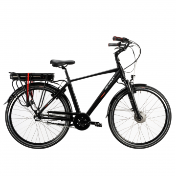 Bicicleta Electrica Devron 28127 - 28 Inch, L, Negru