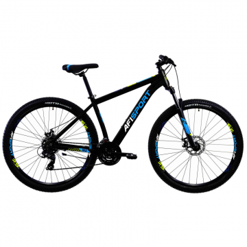 Bicicleta Mtb Afisport M2 - 29 inch, L, Negru