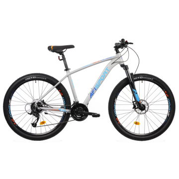 Bicicleta Mtb Afisport M3 - 27.5 inch, L, Argintiu