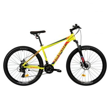 Bicicleta MTB Colinelli COL25, Schimbator Shimano ST-EF500 EZ-FIRE PLUS, 24 Viteze, Cadru Aluminiu, Marimea S, Roti 27.5 inch, Frane pe Disc, Culoare Verde