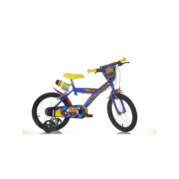 Dino Bikes - Bicicleta cu pedale , Fc Barcelona, 16 , Multicolor