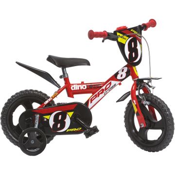 Bicicleta copii Dino Bikes 12' Pro-cross rosu