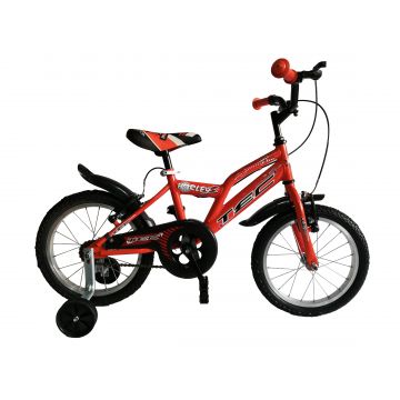 Bicicleta Copii TEC Harley Culoare Portocaliu Roata 16   Otel
