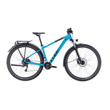 BICICLETA CUBE AIM RACE ALLROAD Blue Black 2023 cadru M (18) - roti 29