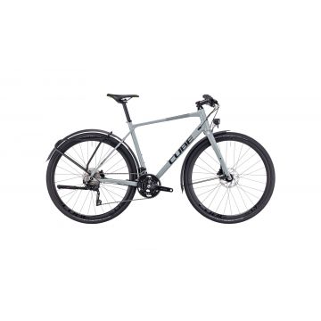 BICICLETA CUBE NULANE PRO FE Grey Black 2023 L (59 cm)