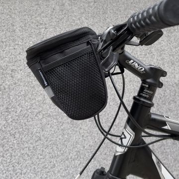Geanta bicicleta impermeabila Wozinsky WBB12BK, 2L, Negru