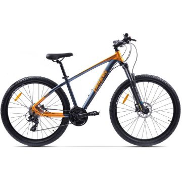 PEGAS Bicicleta MTB Pegas DRUMET S 27.5'' PORTOCALIU GRI