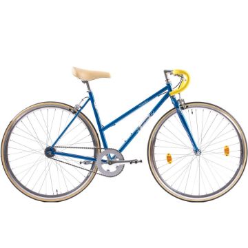 PEGAS Bicicleta Pegas Clasic 2S, Drop Lady, 50cm, Bleu