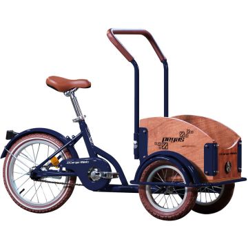 PEGAS Bicicleta Pegas Mini Cargo 1S pentru copii, Albastru Calator