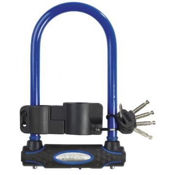 Antifurt Master Lock U-lock cu cheie 210x110x13mm Albastru
