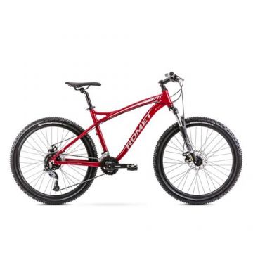 Bicicleta de munte pentru barbati Romet Rambler Fit 26 L/18 Rosu/Argintiu 2022