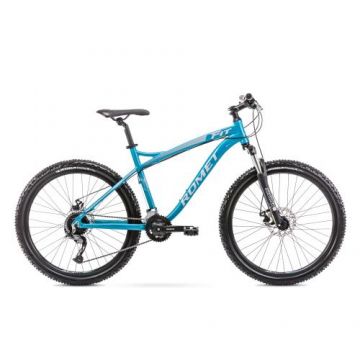 Bicicleta MTB Romet Rambler Fit 26 XL/20, 21 viteze, roti 26inch, cadru aluminiu (Albastru)