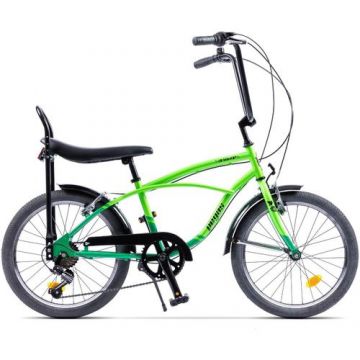 Bicicleta Pegas Strada Mini 7S, 20 inch (Verde)