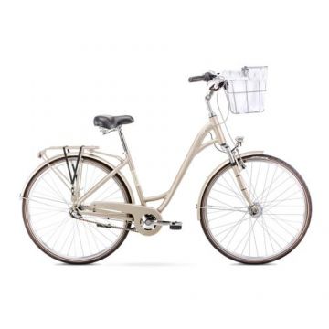 Bicicleta Romet Art Deco Classic Sampanie marime M/18 2022