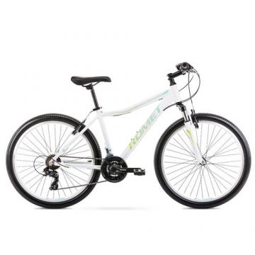 Bicicleta Romet Jolene 6.0 Alb/Albastru/Verde marime L/19 2022
