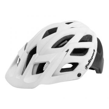 Casca Ciclism Polisport E3 Enduro - 58-61 cm, L, Alb