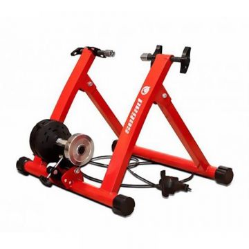 Home trainer magnetic Pegas, pentru roata 26”-28”, rosu