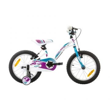 Bicicleta Copii Sprint Alice, Roti 16inch, Frane V-Brake (Multicolor)