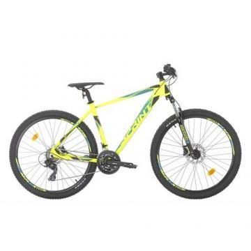 Bicicleta MTB Sprint Maverick, Roti 27.5inch, Cadru 480mm, 21 Viteze (Verde Neon)