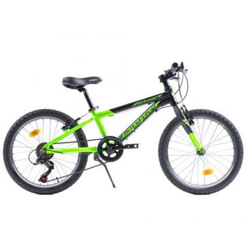 Bicicleta Pegas Drumet 20 inch (Negru/Verde)