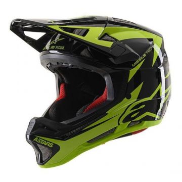 Casca de protectie Alpinestars Missile tech Airlift Fluo marimea L, Negru