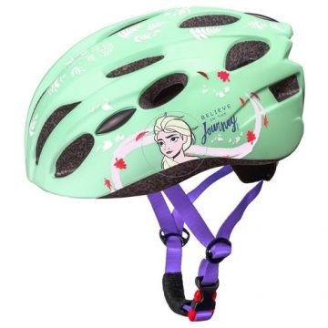 Casca de protectie pentru copii Seven In Mold Bike Helmet Frozen 2, 52-56 cm M, Verde