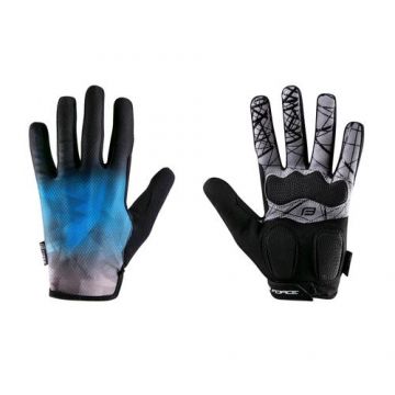 Manusi Ciclism Force MTB Core, L (Albastru)