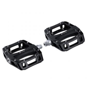 Set 2 pedale Force BMX/Downhill, Aluminiu (Negru)