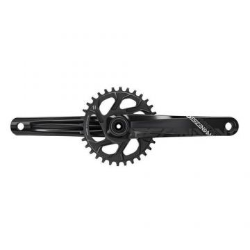 Angrenaj Pedalier Truvativ Descendant - 1x11 Viteze, 32t, Negru