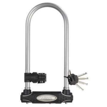 Antifurt Master Lock U-lock cu cheie 280x110x13mm, Argintiu