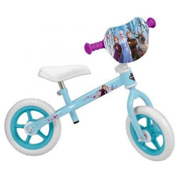 Bicicleta de echilibru copii Disney Frozen, Roti 10'', Albastru